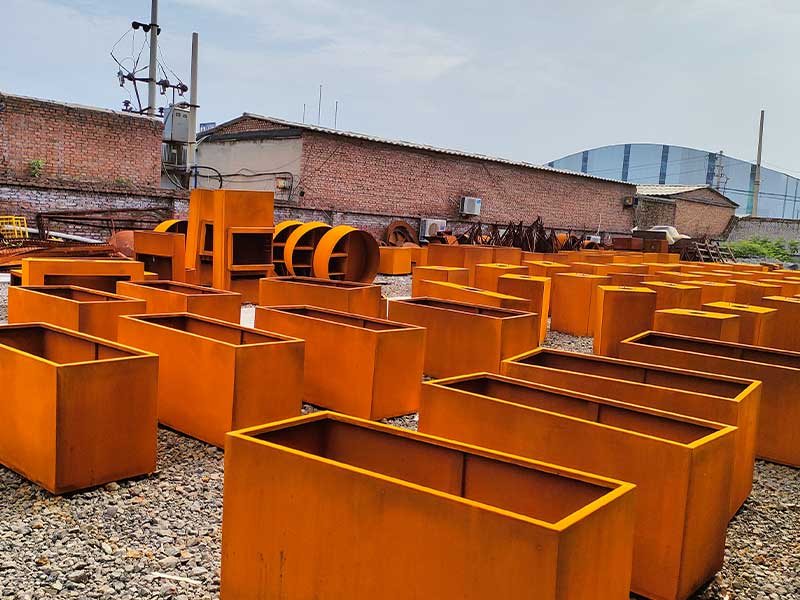 <h3>Steel Garden Edging In The Style Of Corten | Straightcurve AU</h3>
